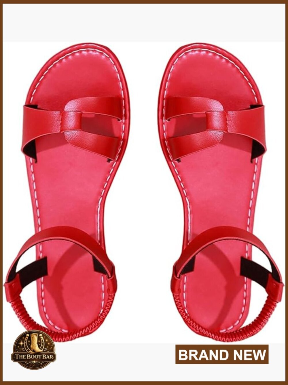 Strappy Fisherman Flat Sandals with Cut Out Details Dressy Open Toe
